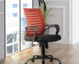 ProRest Breathable Mesh Ergonomic Chair in Red Colour